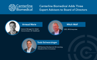 Centerline Biomedical Adds Three Expert Advisors to Board of Directors