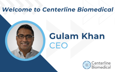 Centerline Biomedical announces Gulam Khan as Chief Executive Officer