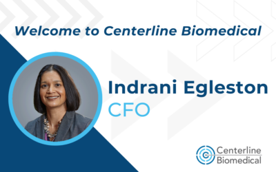 Centerline Biomedical announces New CFO Indrani Egleston